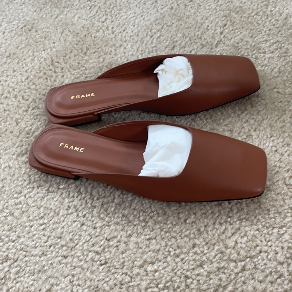 Frame Denim Brown Flats - Picture 3 of 10